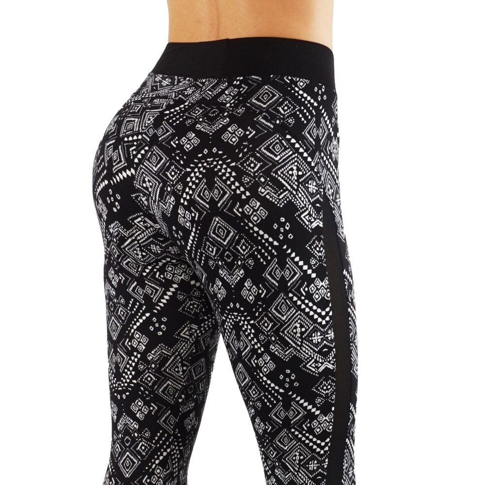 Super soft Leggings with mesh CP11-05 - Picture 3 of 5